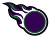 Comets Cut Purple Image